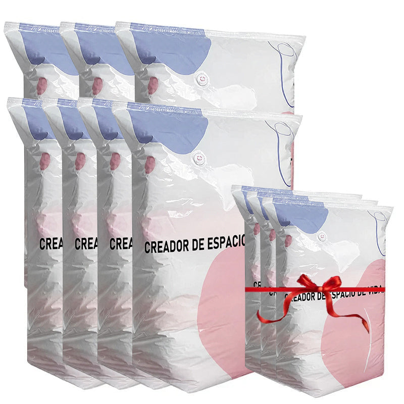 💥100K+ VENDIDOS🛒 Bolsas de vacío de gran capacidad – ¡No necesita bomba! 💨✨ ¡ÚLTIMO DÍA, COMPRE 3 Y LLEVE 2 GRATIS!!🛒