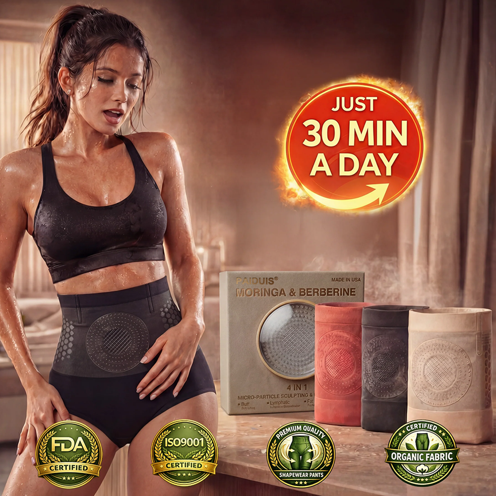 🇵🇷𝐏𝐚𝐢𝐝𝐮𝐢𝐬®  Shorts Moldeadores y Termogénicos💯 4-en-1 con Micro-Partículas de Moringa y Berberina