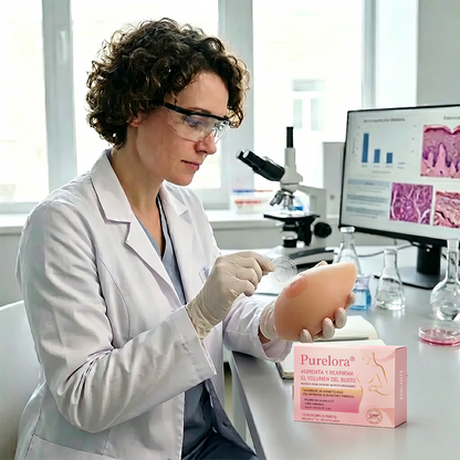 🏆Purelora® ✨Parche Avanzado de Nanomicroagujas para Aumentar el Volumen y Reafirmar los Senos🎀