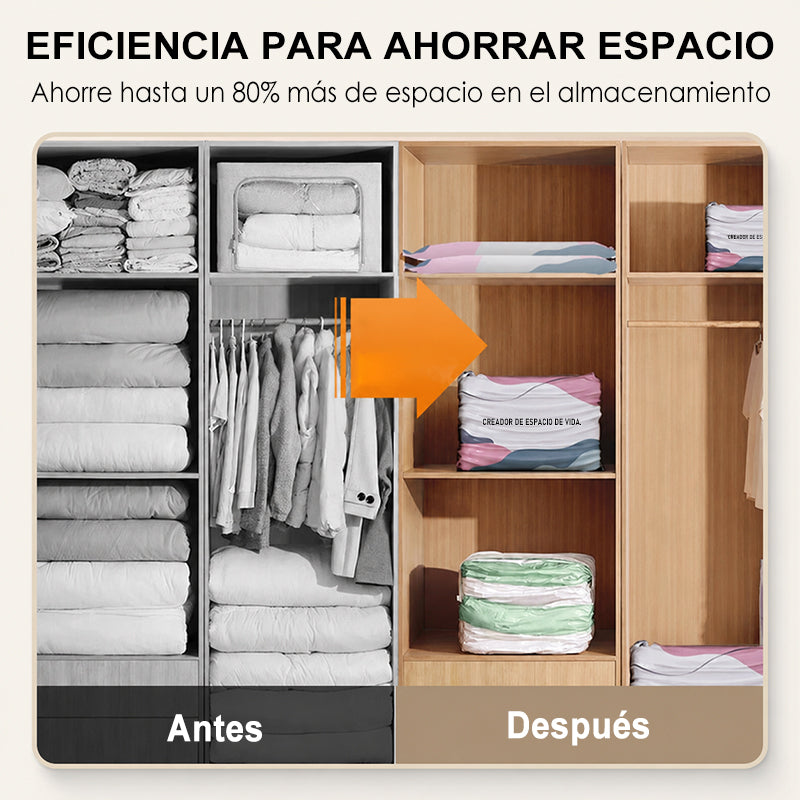 💥100K+ VENDIDOS🛒 Bolsas de vacío de gran capacidad – ¡No necesita bomba! 💨✨ ¡ÚLTIMO DÍA, COMPRE 3 Y LLEVE 2 GRATIS!!🛒