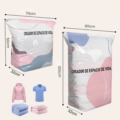 💥100K+ VENDIDOS🛒 Bolsas de vacío de gran capacidad – ¡No necesita bomba! 💨✨ ¡ÚLTIMO DÍA, COMPRE 3 Y LLEVE 2 GRATIS!!🛒
