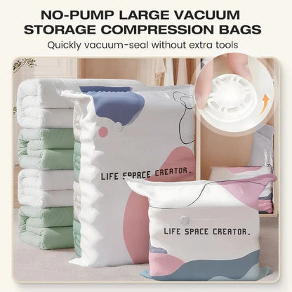 🇺🇲100K+ SOLD🛒 Large-Capacity Vacuum Bags – No Pump Needed! 💨✨ LAST DAY BUY 3 GET 2 FREE!!🛒